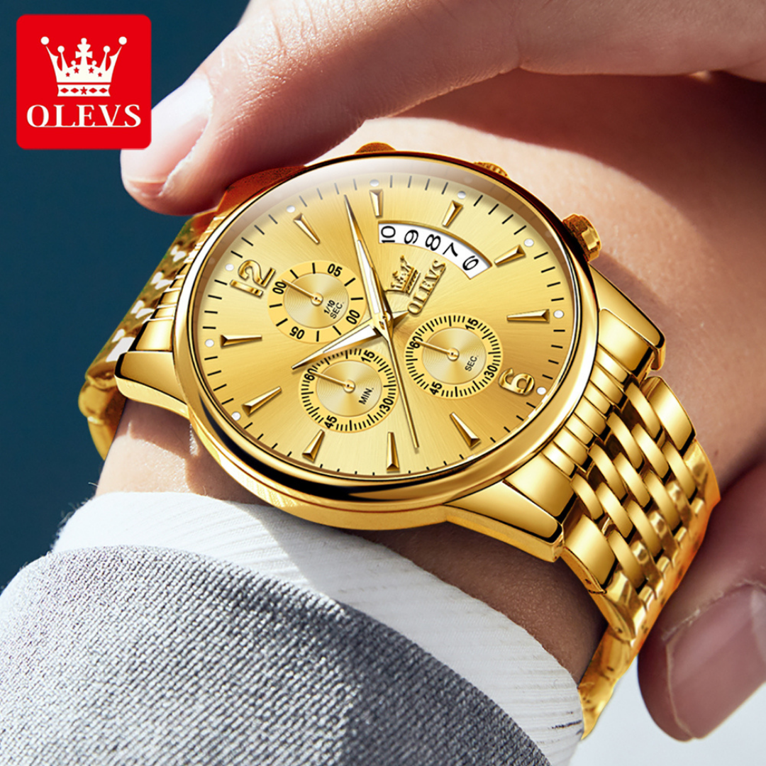 RELOJ GOLDEN: Un Símbolo de Elegancia y Exclusividad 💎💎💎