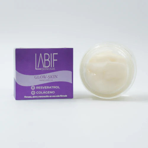 COLÁGENO + RESVERATROL GLOW-SKIN = PIEL DE PORCELANA ✨