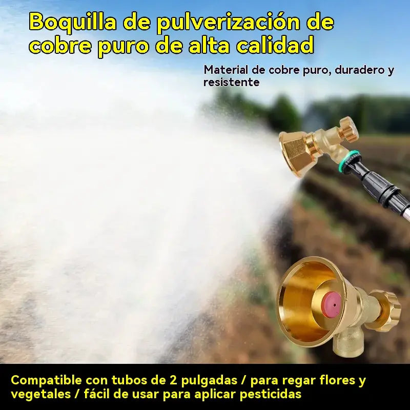 HYDRO MAX™ – Boquilla Atomizadora Premium + GRATIS la Guía Técnica de Aplicación Eficiente