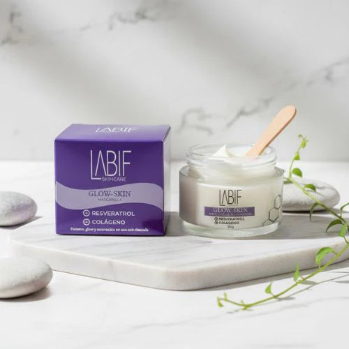 COLÁGENO + RESVERATROL GLOW-SKIN = PIEL DE PORCELANA ✨