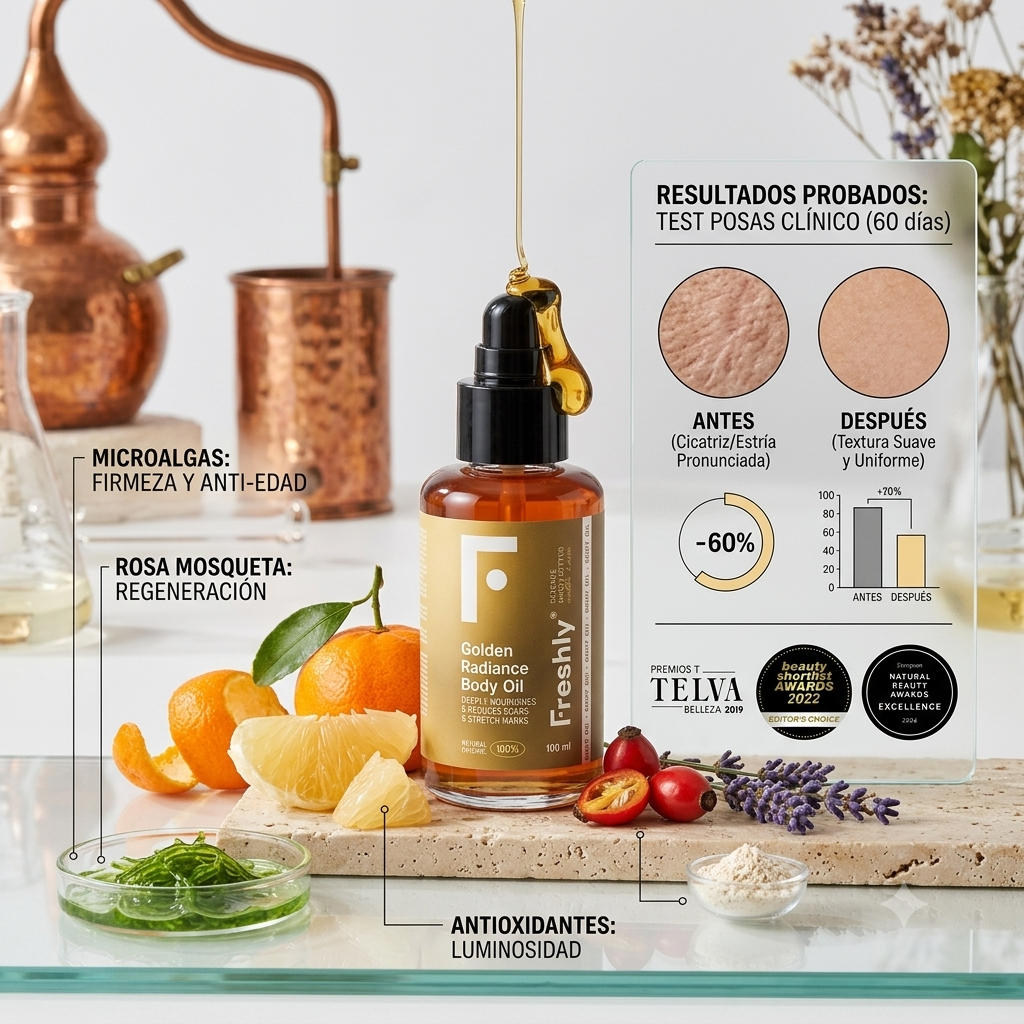 ✨ GOLDEN RADIANCE™ | Aceite Corporal Nutritivo Premium