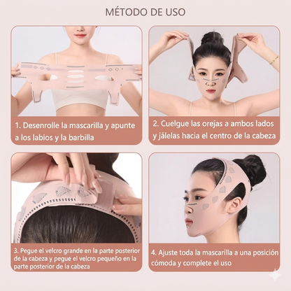 Reafirmante Facial Lifting– Reduce Apariencia de Papada (Pack de 3unidades)+ Guía de Cuidado