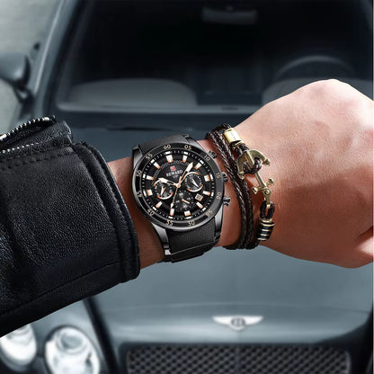 RELOJ DE LUJO REWARD BLACK VIP