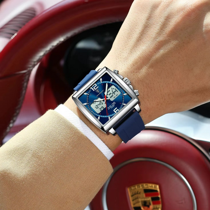 ⚡RELOJ DUALTIME POEDAGAR DE LUJO⚡