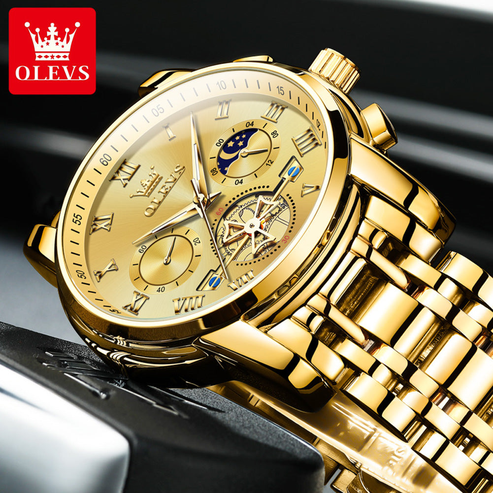 RELOJ MULTINFUCIONAL DE LUJO DE HOMBRE 💎💎