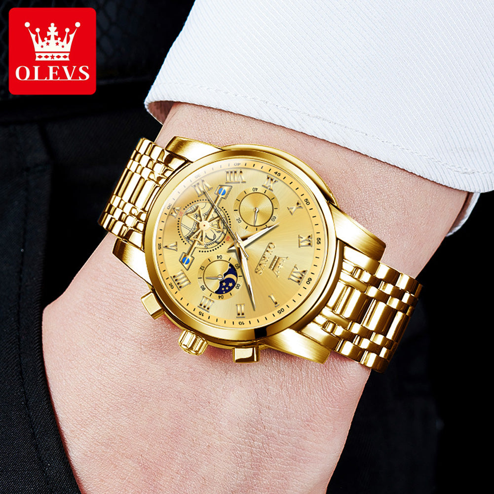 RELOJ MULTINFUCIONAL DE LUJO DE HOMBRE 💎💎