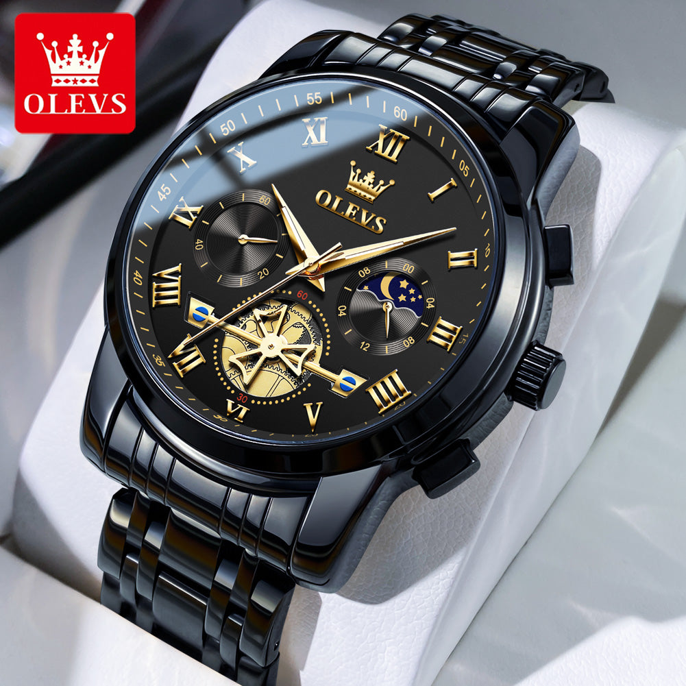 RELOJ MULTINFUCIONAL DE LUJO DE HOMBRE 💎💎