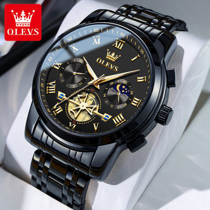 RELOJ MULTINFUCIONAL DE LUJO DE HOMBRE 💎💎