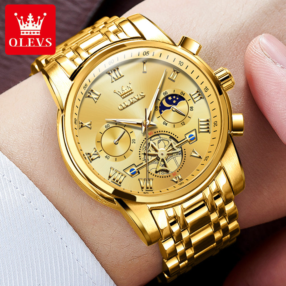 RELOJ MULTINFUCIONAL DE LUJO DE HOMBRE 💎💎